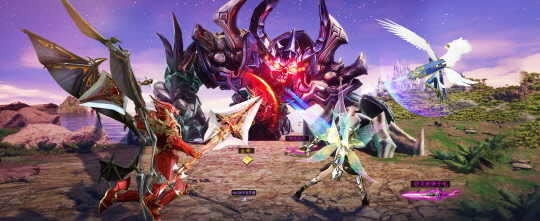 웹젠의 HTML5 대규모다중접속역할수행게임 '대천사지검H5' 이미지<웹젠 제공>